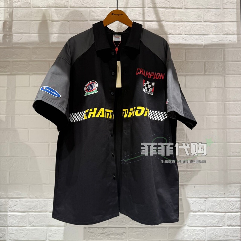Champion Genuine 2026 Summer Men's American Racing Series Shirt Top U6Bshsm237
