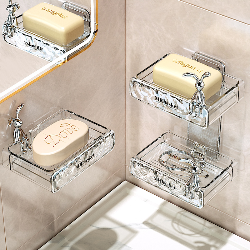 Soap holder, double-layer drying rack, Germany