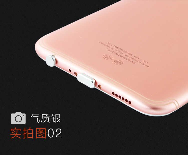 Android TypeC vinh quang vivo kê OPPO Huawei Apple X điện thoại di động sạc cổng tai nghe lỗ cắm kim loại - Phụ kiện điện thoại di động ốp lưng vivo