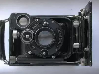 Zeiss Zeiss Ikon Niklas 109 folding leather cavity camera Dominar 105 4 5 lens