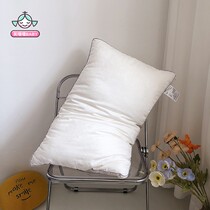 Value benefits and comfort cotton jacquard three-dimensional pillow single pillow Cloud soft feather velvet adult pillow 48 × 74