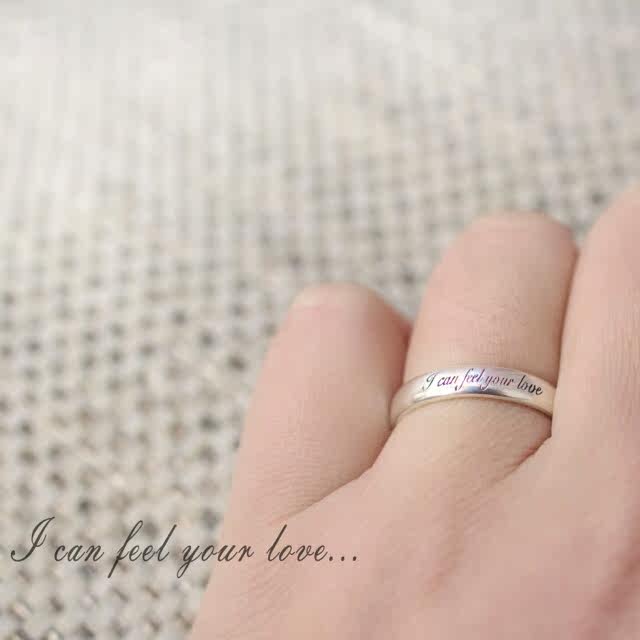 Bague mixte en Argenterie - Ref 3088334 Image 4