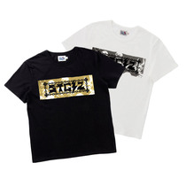 Stagents ORIGINAL design-ORIGINAL cotton Skull Skull retro round neck short sleeve print T-shirt