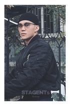 Stagents original limited spring summer and autumn three season thin solid color narrow side melon leather hat retro ruffle cold hat