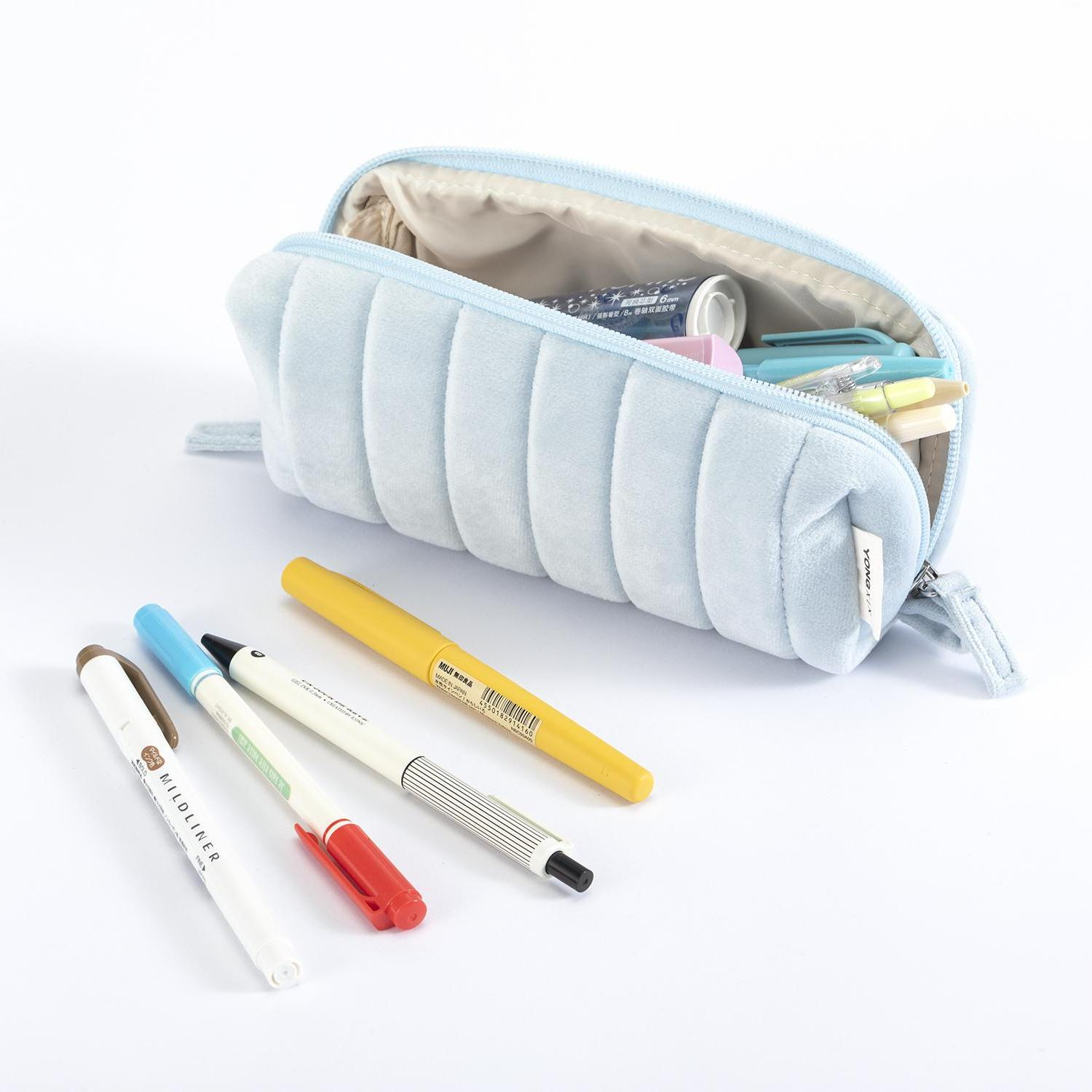 用心造物 Genuine soft bag, capacious storage system, Japanese pencil case, cloud, bread