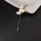 Pearl brooch áo khoác nữ pin cardigan brooch phù hợp với phụ kiện Nhật Bản và Hàn Quốc khóa kim áo len khăn choàng khăn choàng cổ áo cài áo cao cấp