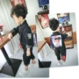 Bé trai 2018 bà ngoại mùa thu mới trẻ nhỏ thời trang bé trai Hàn Quốc phiên bản rộng rãi của jumpsuit áo trẻ em