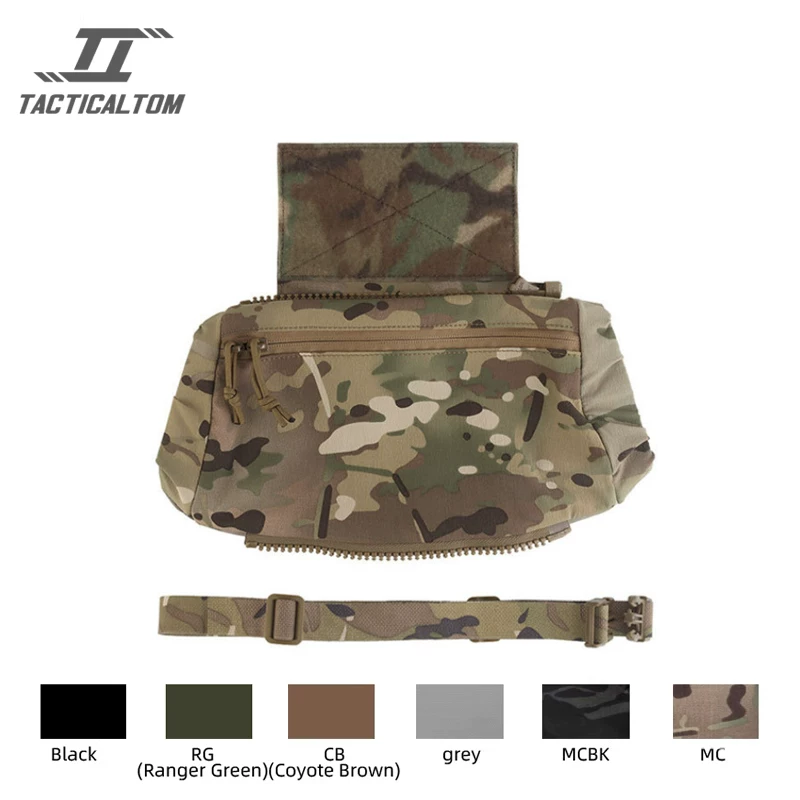 Bolso táctico colgante en uso