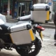 Áp dụng cho Yongyuan 350 trong nước 200 ninja nhỏ ninja 300 hộp nhôm bên hông - Xe gắn máy phía sau hộp thùng đựng đồ xe máy