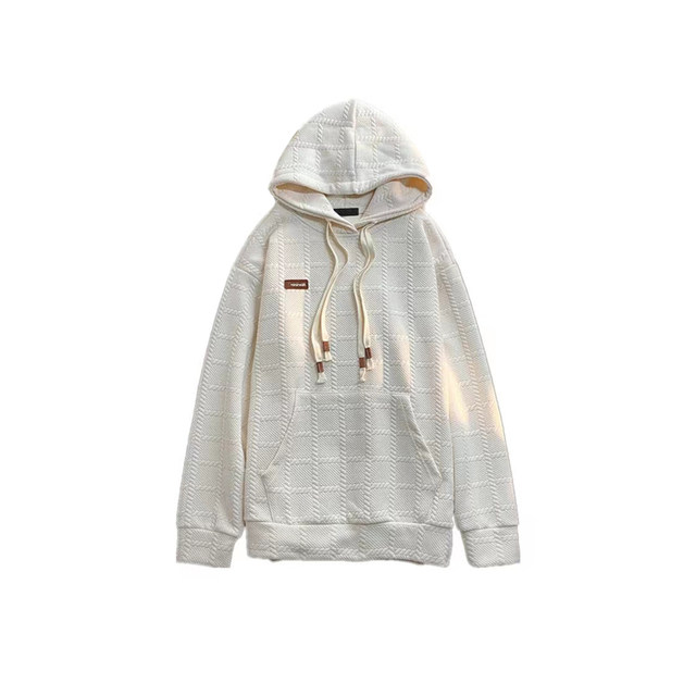 ເສື້ອຢືດ hooded ຍີ່ປຸ່ນສໍາລັບຜູ້ຊາຍແລະແມ່ຍິງໃນພາກຮຽນ spring ແລະດູໃບໄມ້ລົ່ນແບບຮົງກົງ thickened ວ່າງ tops trendy brand niche lazy jackets ຄູ່ຜົວເມຍ