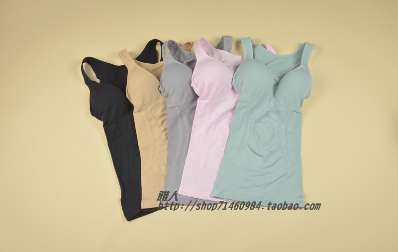Áo corset mỏng với áo ngực Bụng eo body corset đồ lót vest vest mùa xuân nữ mùa thu ấm áp áo lót định hình lưng