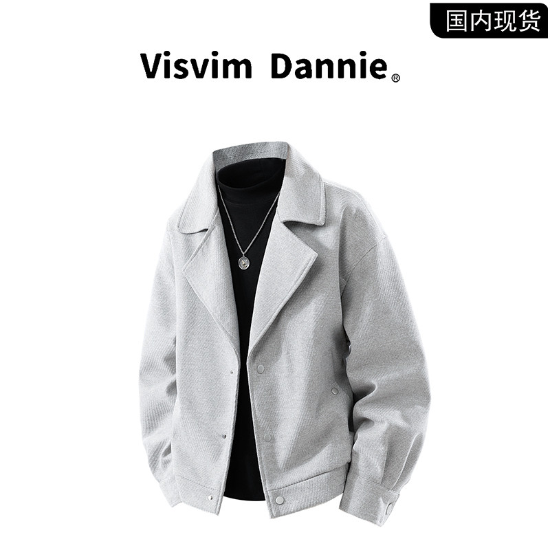 [Brand Clearance] Visvim Dannie Japanese Style Trendy Jacket for Men, Spring and Autumn, Large Size Windproof Jacket