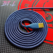 BT L handmade umbrella rope keyboard cable type-c mini5p Micro data cable