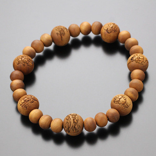 Japan Making Seven Foods Sculpted Statues of India's White Honolulu Pearl Beads Hand Strings for men and women Alchemy