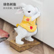 Door top door stopper anti-collision door stopper wedge creative punch-free cartoon top door rabbit windproof door stopper door plug