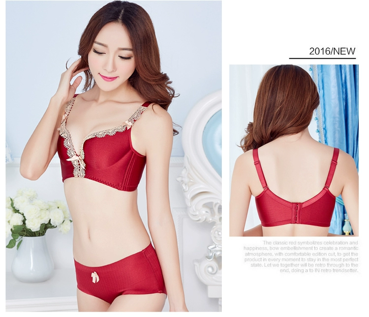 Một mảnh không dấu vết không có vòng thép tập hợp điều chỉnh áo ngực gợi cảm cô gái nhỏ đồ lót nhỏ áo ngực