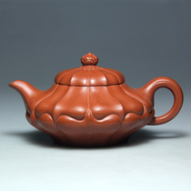 Yixing purple clay teapot teapot teapot tea set master fan Jia pure raw mine Zhao Zhuang Zhu mud pot handmade 270cc flat hinge teapot