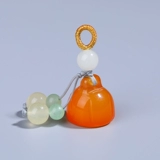 Натуральная агатовая подвеска из нефрита, аксессуар, браслет, аксессуары