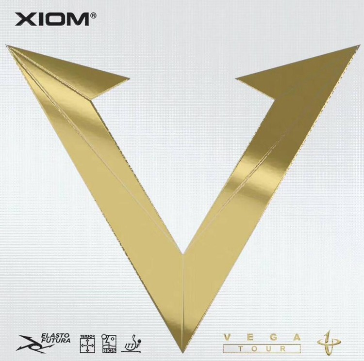 National Line XIOM Proud White Gold V Meritocratic Vega Tour table tennis rubber can be anti-glue