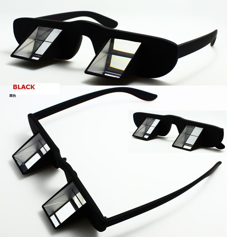 Refraction Glasses for Lazy People Who Don'T Want to Lift Their Heads When Looking Up, Suitable for Nearsightedness, Can Be Worn with Neck Protection, High-Definition Refraction Glasses for Outdoor Climbing