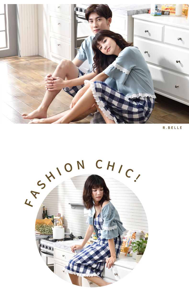 Pyjama mixte en Coton à manche courte - Ref 3005803 Image 20