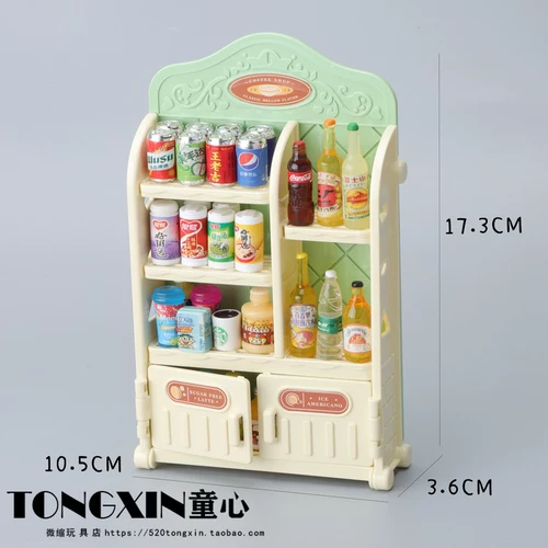 Маленькая семейная игрушка, бутылка, игра с едой, кукольный домик, «сделай сам»