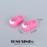 Мультяшная обувь, тапочки, кукольный домик, семейная детская игрушка