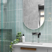 Mint Green Tile Glazed Face Brick Toilet Nordic Kitchen Wall Brick Bathroom Toilet Wall Brick Strip Brick