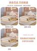 Pink Children's Bed Girl Princess Bed 1.35m Genuine Leather Floating Bed Internet Celebrity Dreamy Girl 1.5m Cloud Bed