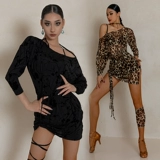 DanceBaby Latin Dance Service Женщина -практикующая для взрослых, Lunba Dance Off -