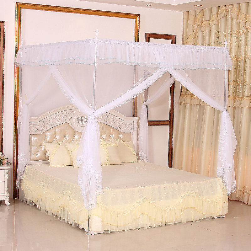 2020 New Romeo Palace Palace Landing Mosquito Nets Home 1 8m metre Bed Ledger Bracket Triple encryption