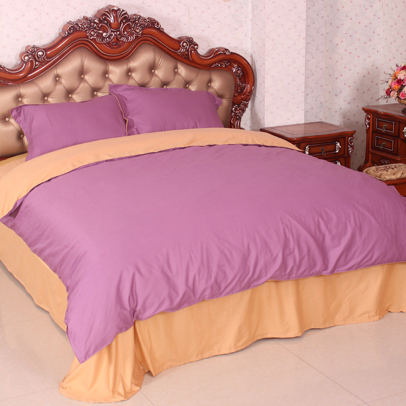 The Wellbeing is customized to make four sets of sets pure cotton all-cotton minimalist color 2 2m Increase the bed bedding sheet