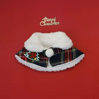 Инглун Мужской Рождественский Маленький Шаль [Фонд бала] [Голубое дно]