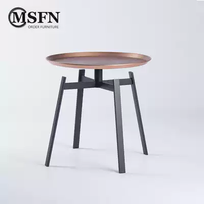 Mars side table nutshell disc several electroplated coffee table light luxury side few corner few minimalist modern side few