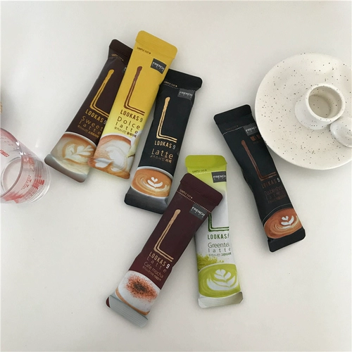 Оригинальный импортный в южной Корее Nanyang Lookas9 Оригинальный быстрый шелковый шелковистый слайд -слайд -небрежный латте -кофейный молоко чай Single Try Try Try