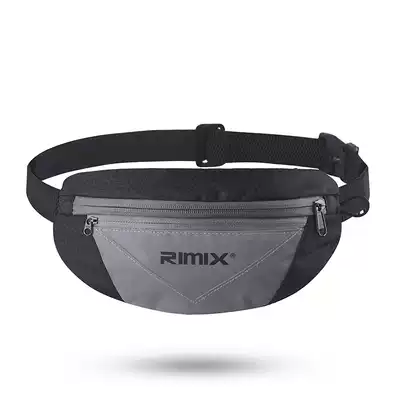 RIMIX Reflective running bag Waterproof Multi-Pocket Large Capacity Reflective Sports Bag Night Run Riding running bag Phone Bag