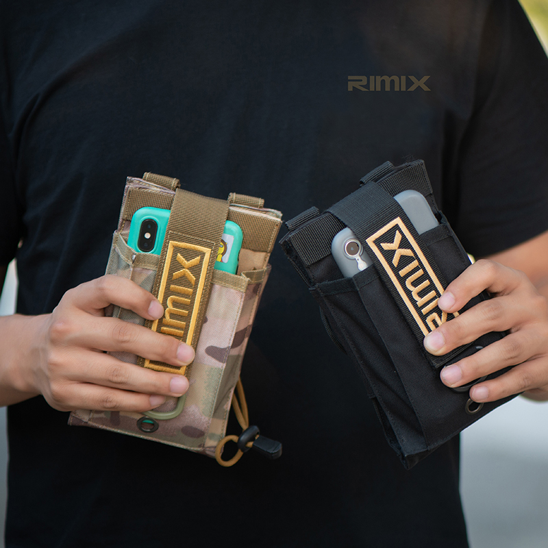 Mobile power charging treasure bag MOLLE accessory bag mobile phone bag audio music bag