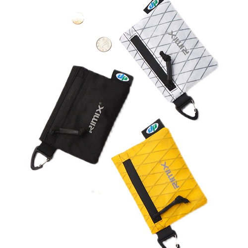 Ультратонкий кошелек для путешествий, водоотталкивающая сумка-органайзер, защитная сумка, бумажник подходит для мужчин и женщин с молнией, анти-кража