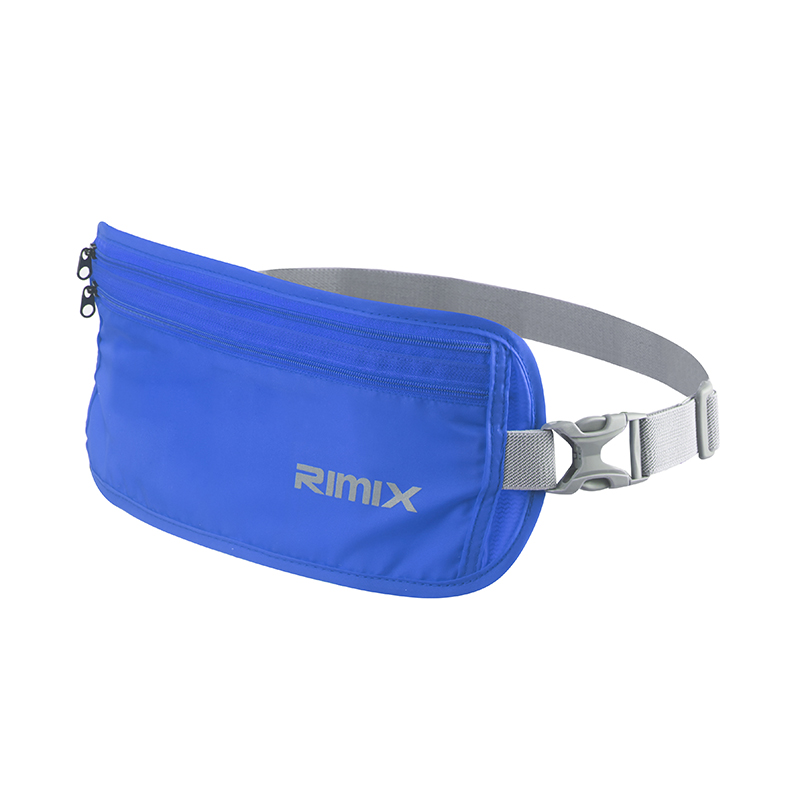 RIMIX multifunctional travel close-fitting anti-theft waist bag invisible travel wallet running travel men and women ultra-thin waist bag