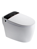 New smart toilet integrated fully automatic flip cover with water tank without water pressure limit voice electric toilet