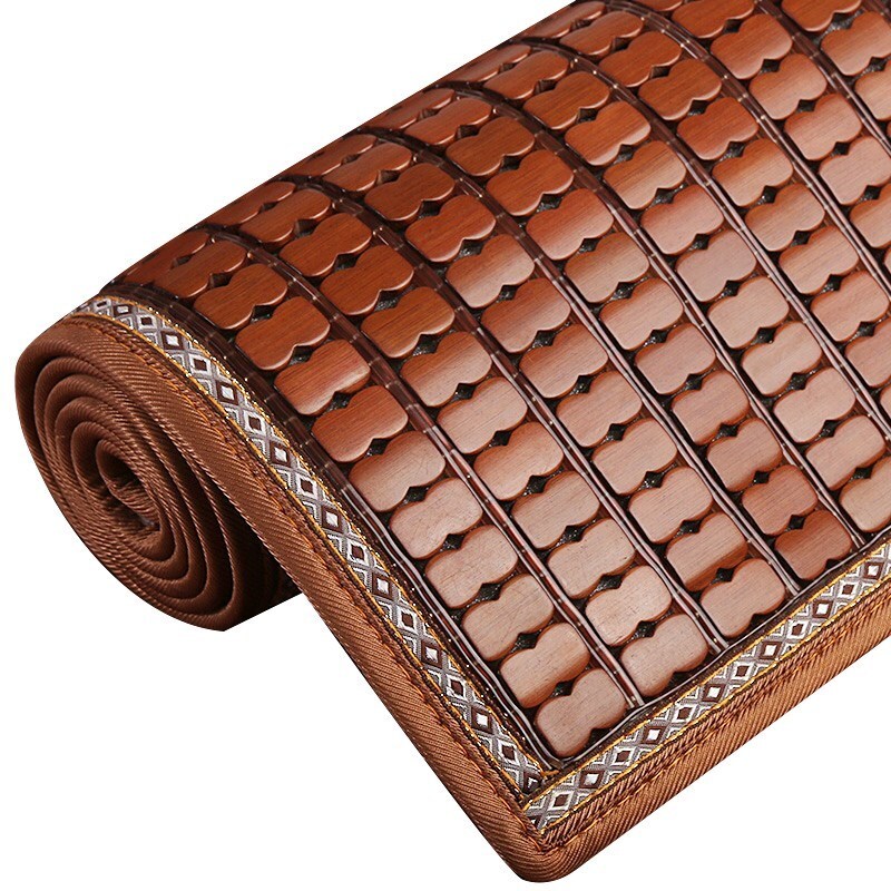 household three seater bamboo cushion cooling mat noble chair bamboo rattan bamboo summer sofa cushion solid wood seat cushion bamboo sheet mahogany