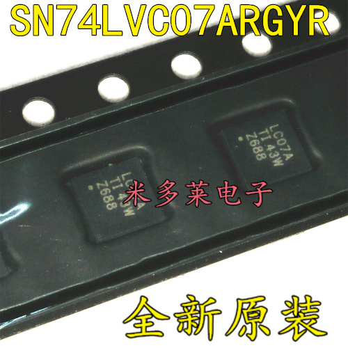 Original fit spot SN74LVC07ARGYR QFN14 web version printed LC07A SN74LVC08 buffer