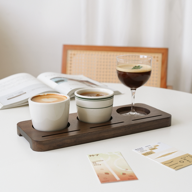 Tuxton One Bean Two Drinks Combo Ceramic Coffee Cup Latte Tea Cup Coffee Shop Hand-Brewed Tasting Set Tuxton One Bean Two Drinks Combo Ceramic Coffee Cup Latte Tea Cup Coffee Shop Hand-Brewed Tasting Set