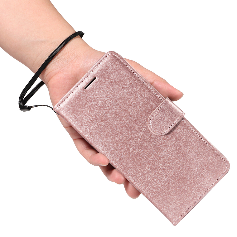 Leather Grain Flip Samsung Phone Case