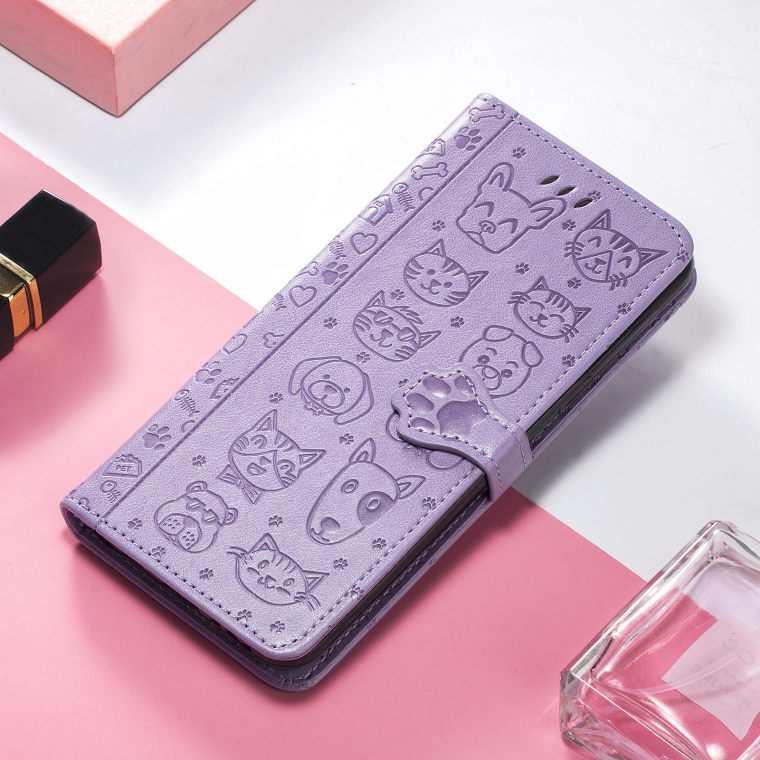 Girls ZenFone 9 ZS590KS Synthetic Leather Cartoon Wallets Folio Flip Soft Phone Case
