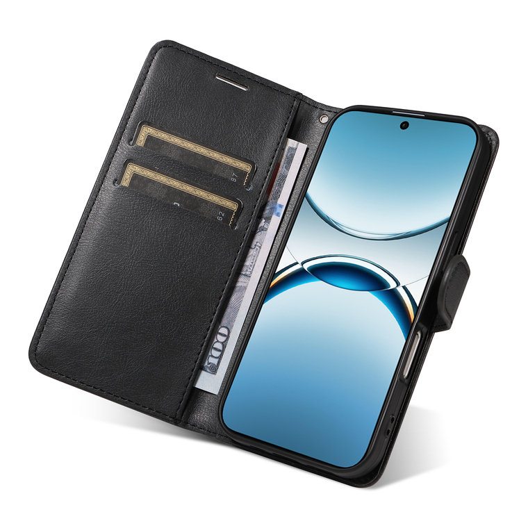 Leather Grain Flip Samsung Phone Case