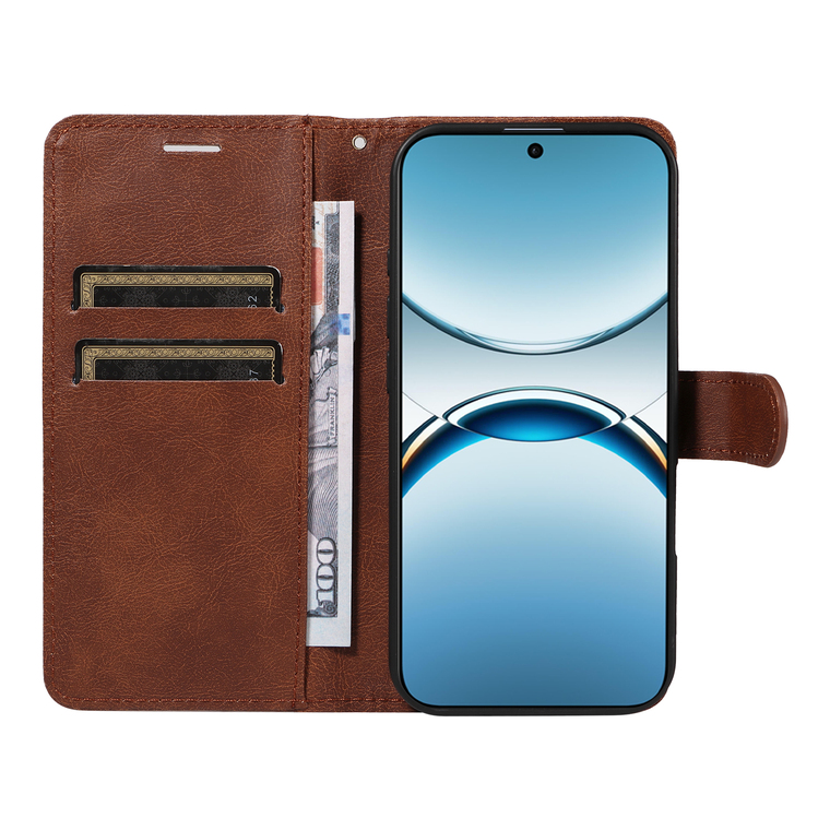 Leather Grain Flip Samsung Phone Case