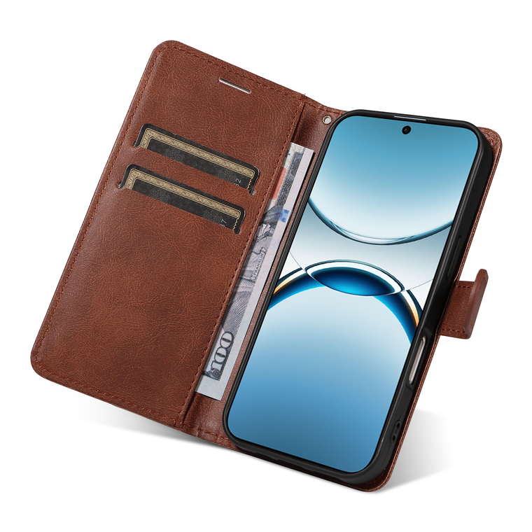 Leather Grain Flip Samsung Phone Case
