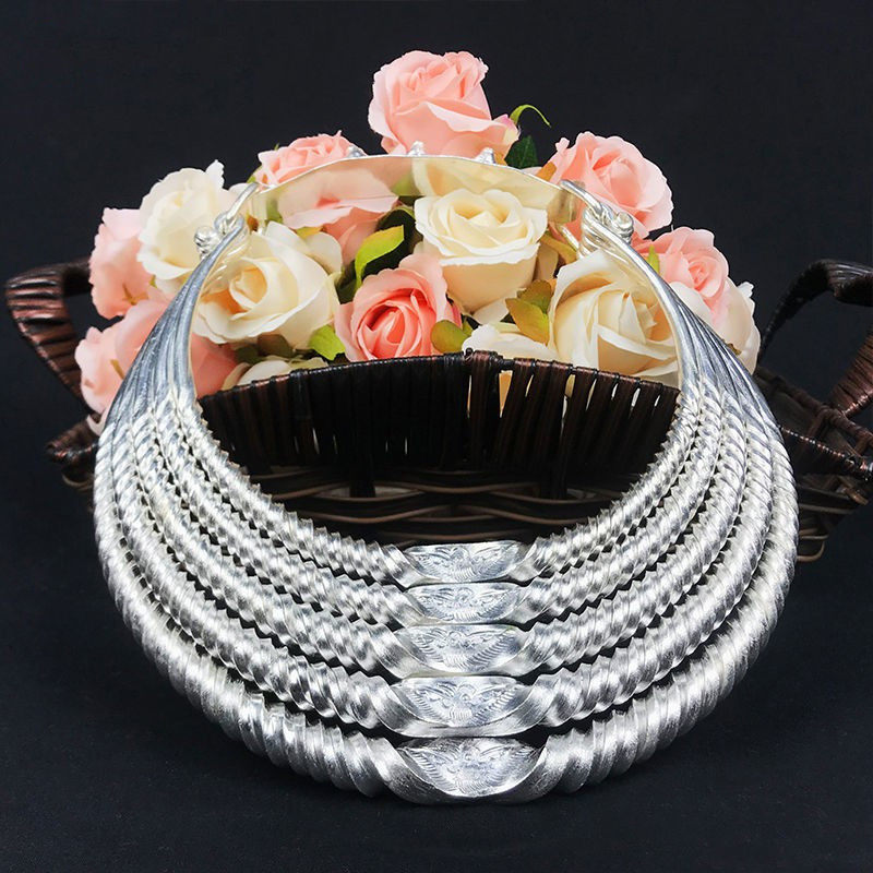 Guangxi Liping Dong silver jewelry solid collar five sets
