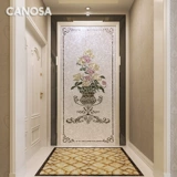 Каноса натуральная раковина мозаика патаупа европейская сельская фоновая фоновая фона стены загадка головоломка